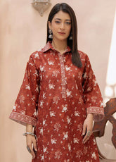 Zellbury Printed Edition Khaddar 2 Piece Unstitched Suit WUW24X20434