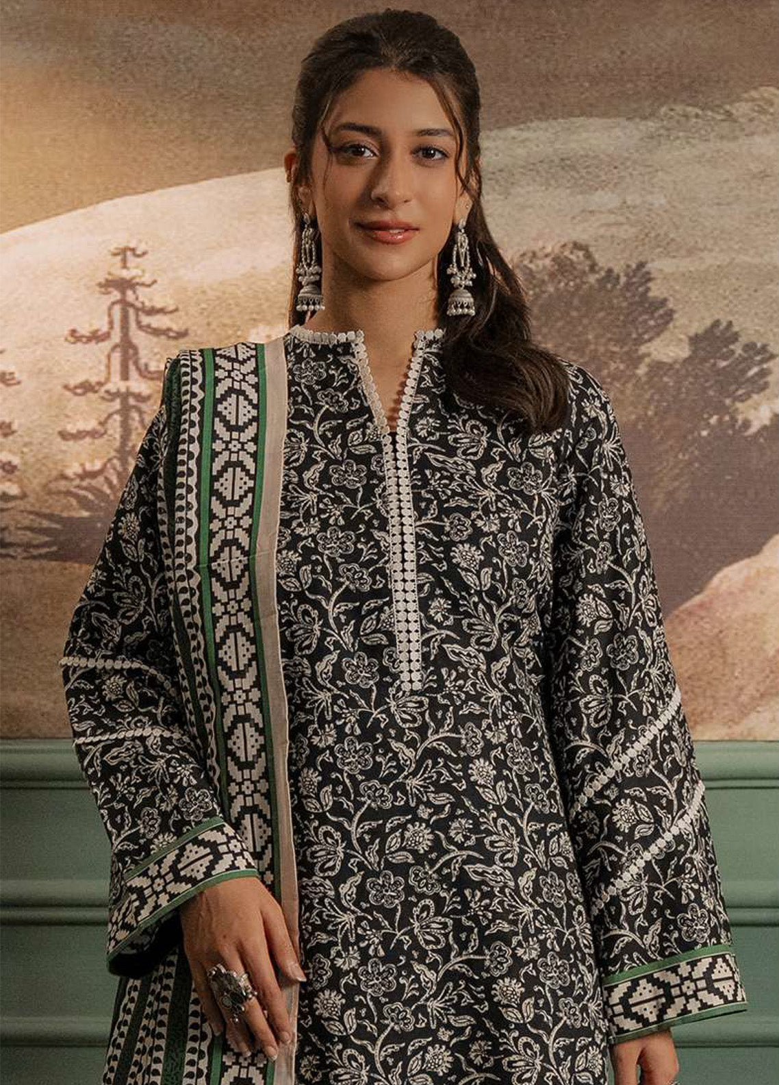 Zellbury Printed Edition Khaddar 3 Piece Unstitched Suit WUW24X30366 Zellbury Printed Edition Khaddar 3 Piece Unstitched Suit WUW24X30366