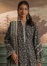Zellbury Printed Edition Khaddar 3 Piece Unstitched Suit WUW24X30366