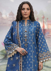 Zellbury Printed Edition Khaddar 3 Piece Unstitched Suit WUW24X30466