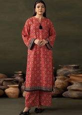 Zellbury Printed Khaddar 2 Piece Unstitched Suit WUW24X20167B