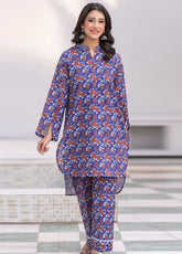 Zellbury Printed Khaddar 2 Piece Unstitched Suit WUW24X20503