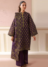 Zellbury Printed Khaddar 2 Piece Unstitched Suit WUW24X20549