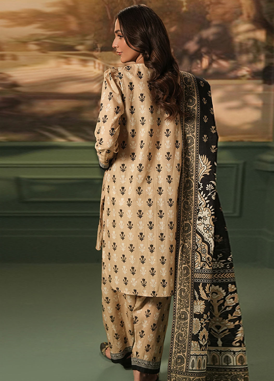 Zellbury Printed Khaddar 3 Piece Unstitched Suit WUW24X30473 Zellbury Printed Khaddar 3 Piece Unstitched Suit WUW24X30473