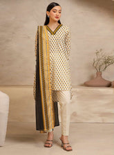 Zellbury Printed Lawn 2 Piece Unstitched Suit WUS25X20082