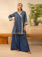 Zellbury Embroidered Lawn 2 Piece Unstitched Suit WUS25X20095