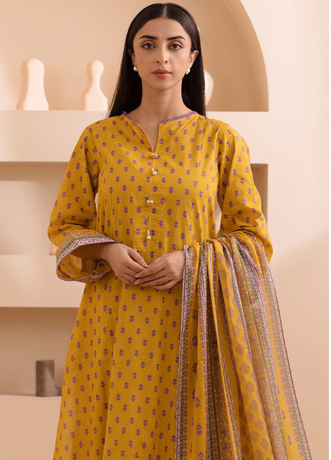 Zellbury Printed Lawn 2 Piece Unstitched Suit WUS25X20153 Zellbury Printed Lawn 2 Piece Unstitched Suit WUS25X20153