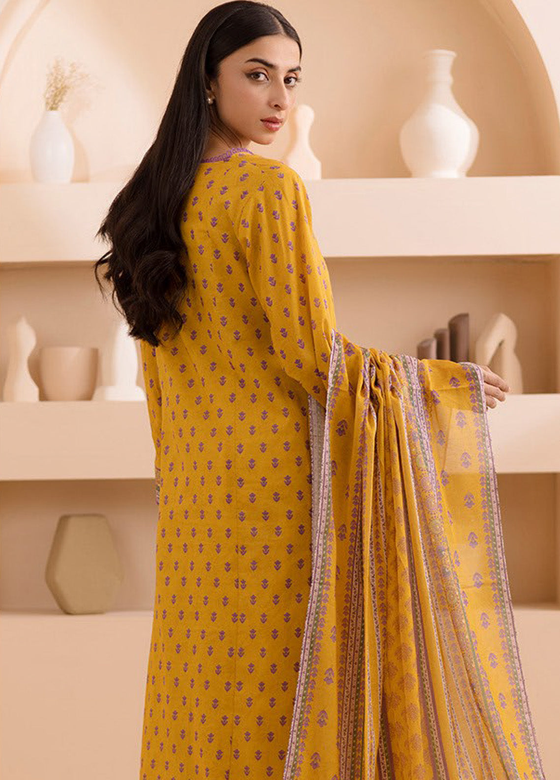 Zellbury Printed Lawn 2 Piece Unstitched Suit WUS25X20153 Zellbury Printed Lawn 2 Piece Unstitched Suit WUS25X20153