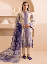Zellbury Printed Lawn 2 Piece Unstitched Suit WUS25X20158