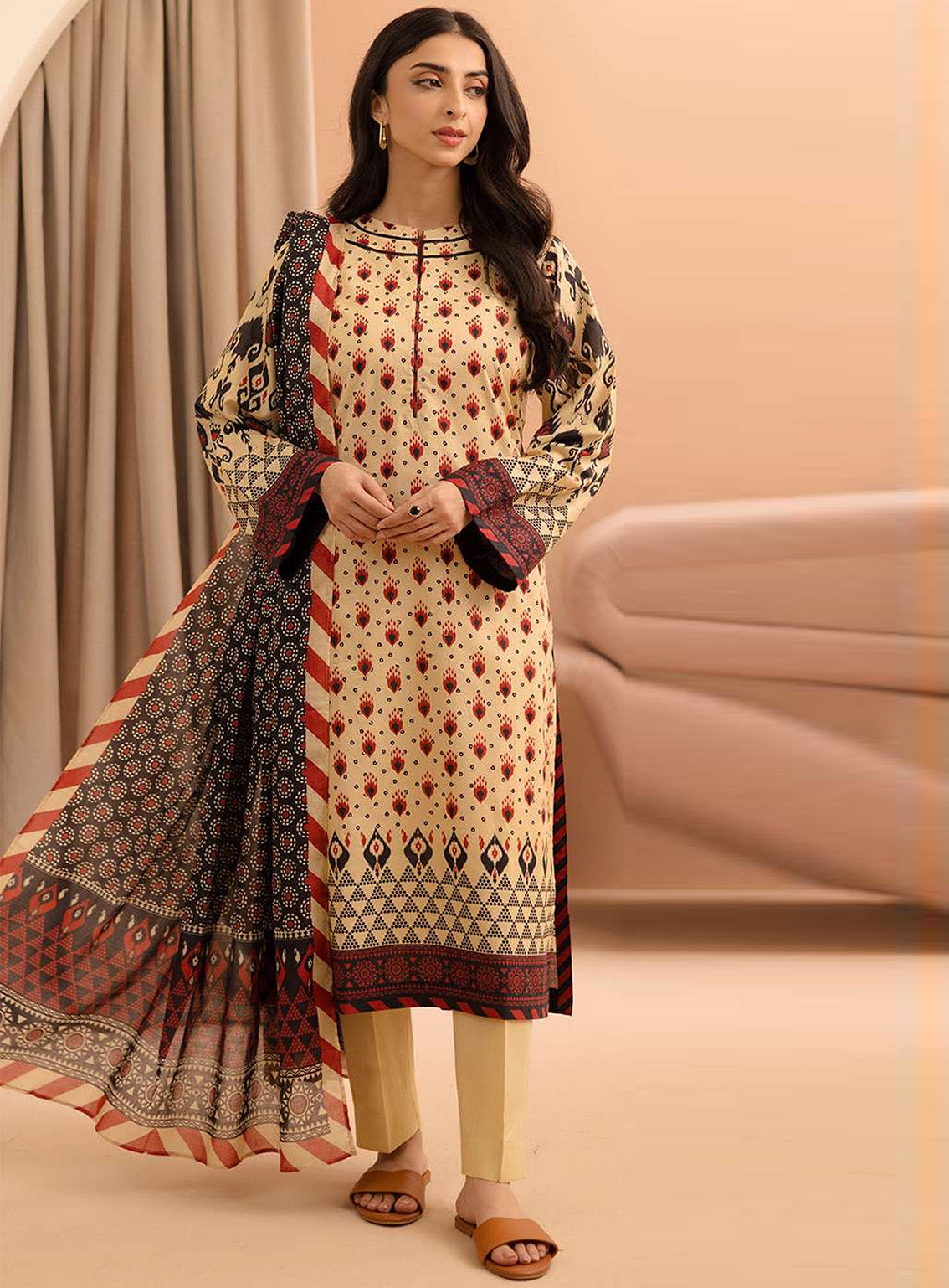 Zellbury Printed Lawn 2 Piece Unstitched Suit WUS25X20160 Zellbury Printed Lawn 2 Piece Unstitched Suit WUS25X20160