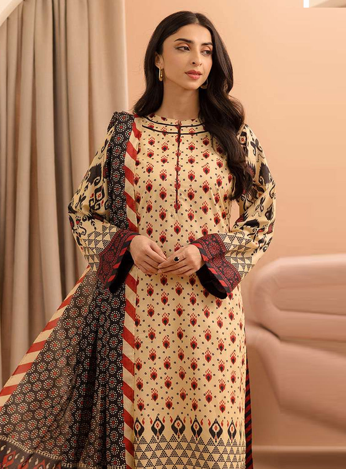 Zellbury Printed Lawn 2 Piece Unstitched Suit WUS25X20160 Zellbury Printed Lawn 2 Piece Unstitched Suit WUS25X20160