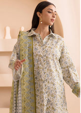 Zellbury Printed Lawn 2 Piece Unstitched Suit WUS25X20222