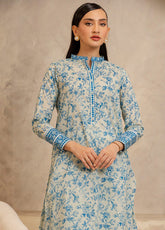 Zellbury Printed Lawn 2 Piece Unstitched Suit WUS25X20238