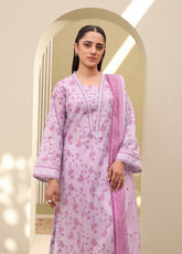 Zellbury Printed Lawn 2 Piece Unstitched Suit WUS25X20301