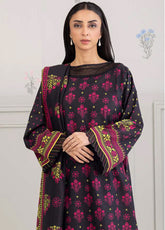 Zellbury Printed Lawn 2 Piece Unstitched Suit WUS25X20409