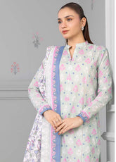 Zellbury Printed Lawn 2 Piece Unstitched Suit WUS25X20621