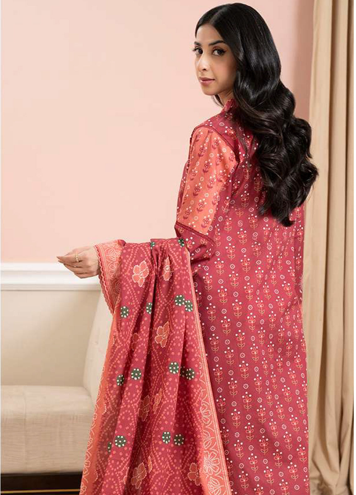 Zellbury Printed Lawn 2 Piece Unstitched Suit WUS25X20623 Zellbury Printed Lawn 2 Piece Unstitched Suit WUS25X20623