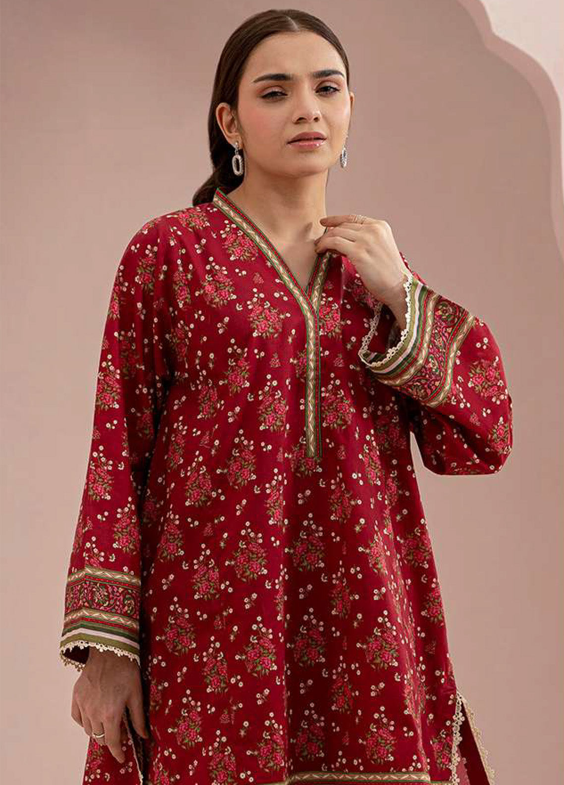 Zellbury Printed Lawn 2 Piece Unstitched Suit WUS25X20632 Zellbury Printed Lawn 2 Piece Unstitched Suit WUS25X20632