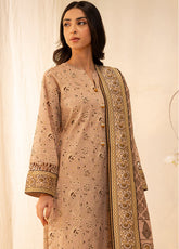 Zellbury Printed Lawn 3 Piece Unstitched Suit WUS25X30049