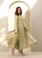 Zellbury Printed Lawn 3 Piece Unstitched Suit WUS25X30051