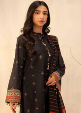 Zellbury Printed Lawn 3 Piece Unstitched Suit WUS25X30055