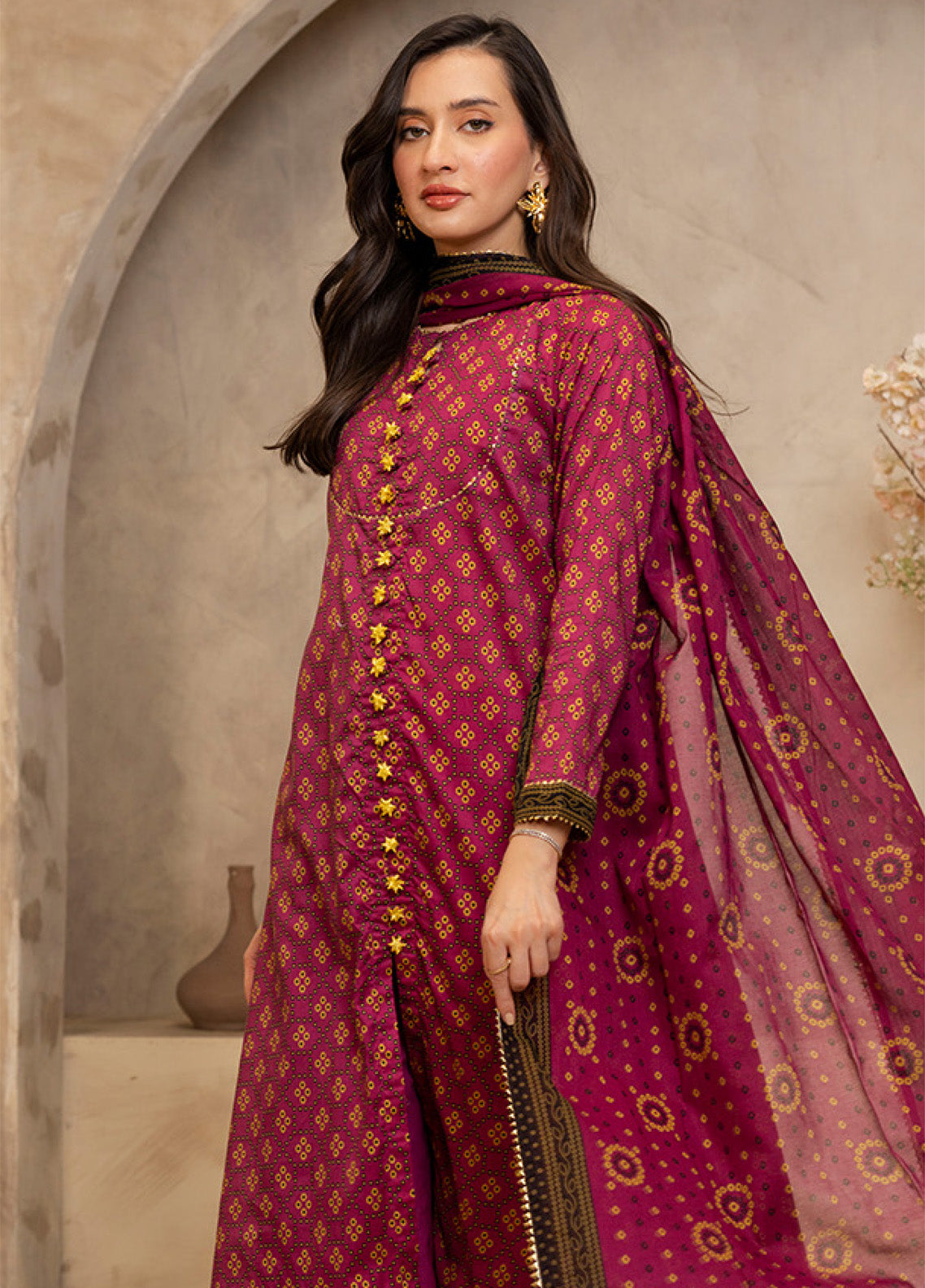 Zellbury Printed Lawn 3 Piece Unstitched Suit WUS25X30111 Zellbury Printed Lawn 3 Piece Unstitched Suit WUS25X30111