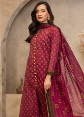 Zellbury Printed Lawn 3 Piece Unstitched Suit WUS25X30111