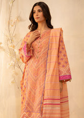 Zellbury Printed Lawn 3 Piece Unstitched Suit WUS25X30127