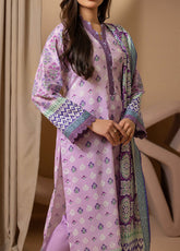 Zellbury Printed Lawn 3 Piece Unstitched Suit WUS25X30178