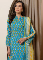Zellbury Printed Lawn 3 Piece Unstitched Suit WUS25X30180