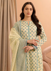 Zellbury Printed Lawn 3 Piece Unstitched Suit WUS25X30183