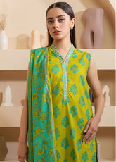 Zellbury Printed Lawn 3 Piece Unstitched Suit WUS25X30243