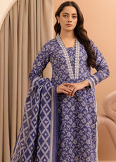 Zellbury Printed Lawn 3 Piece Unstitched Suit WUS25X30260