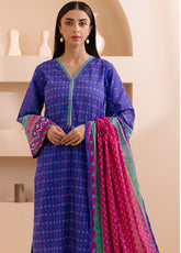 Zellbury Printed Lawn 3 Piece Unstitched Suit WUS25X30266