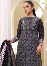 Zellbury Printed Lawn 3 Piece Unstitched Suit WUS25X30379