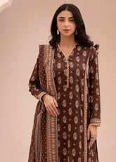 Zellbury Printed Lawn 3 Piece Unstitched Suit WUS25X30424