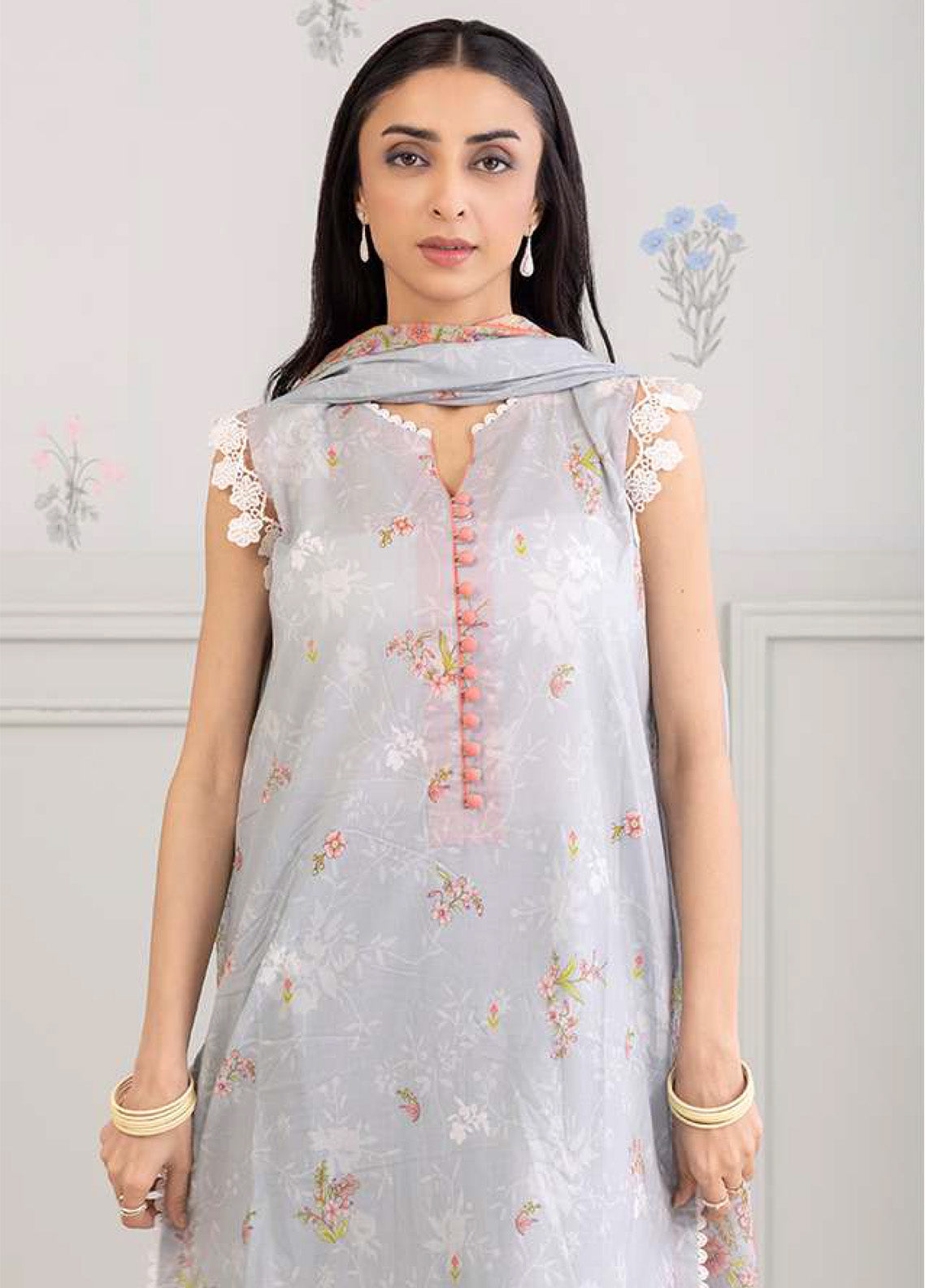 Zellbury Printed Lawn 3 Piece Unstitched Suit WUS25X30428 Zellbury Printed Lawn 3 Piece Unstitched Suit WUS25X30428