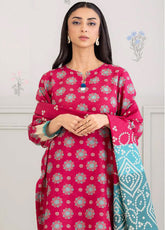 Zellbury Printed Lawn 3 Piece Unstitched Suit WUS25X30435