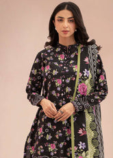 Zellbury Printed Lawn 3 Piece Unstitched Suit WUS25X30447