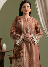 Zellbury Printed Lawn 3 Piece Unstitched Suit WUS25X30505