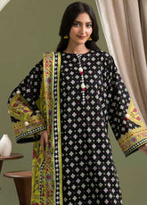 Zellbury Printed Lawn 3 Piece Unstitched Suit WUS25X30511
