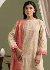 Zellbury Printed Lawn 3 Piece Unstitched Suit WUS25X30587