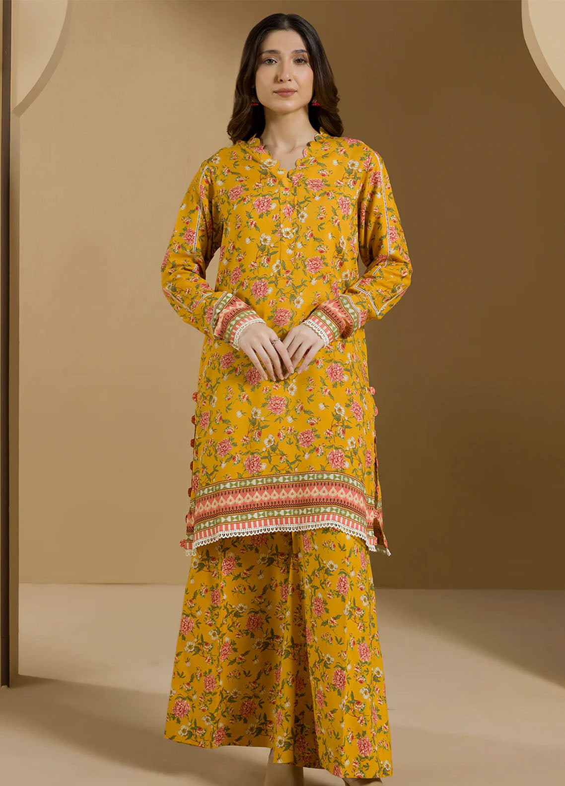 Zellbury Printed Linen 2 Piece Unstitched Suit WUW25X20085 Zellbury Printed Linen 2 Piece Unstitched Suit WUW25X20085