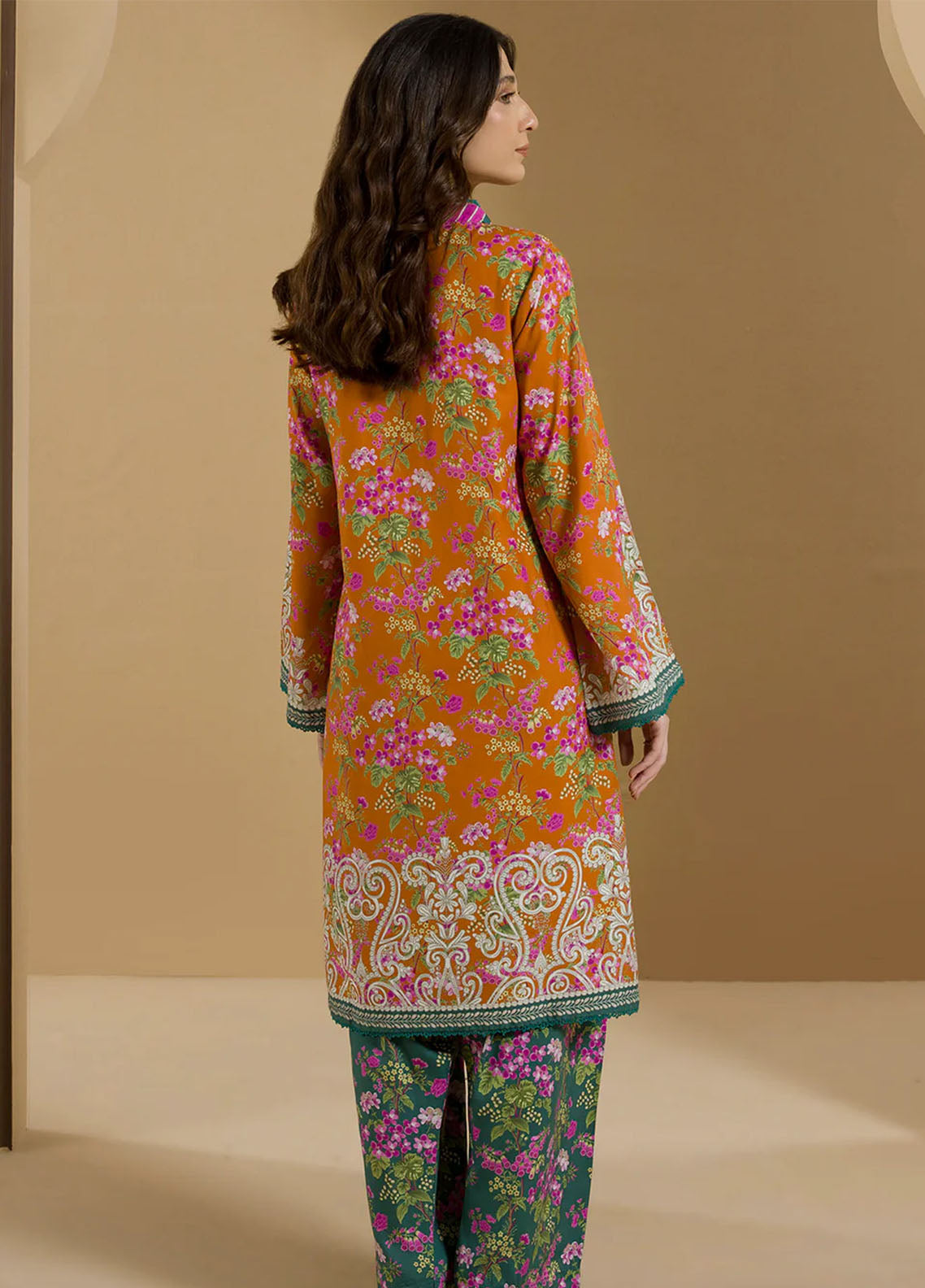 Zellbury Printed Linen 2 Piece Unstitched Suit WUW25X20087 Zellbury Printed Linen 2 Piece Unstitched Suit WUW25X20087