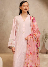 Zellbury Signature Embroidered Lawn 3 Piece Unstitched Suit WUS25E30079