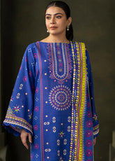 Zellbury Winter Embroidered Khaddar 2 Piece Unstitched Suit WUW24E20180