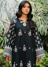 Zellbury Winter Embroidered Viscose 2 Piece Unstitched Suit WUW24E20268