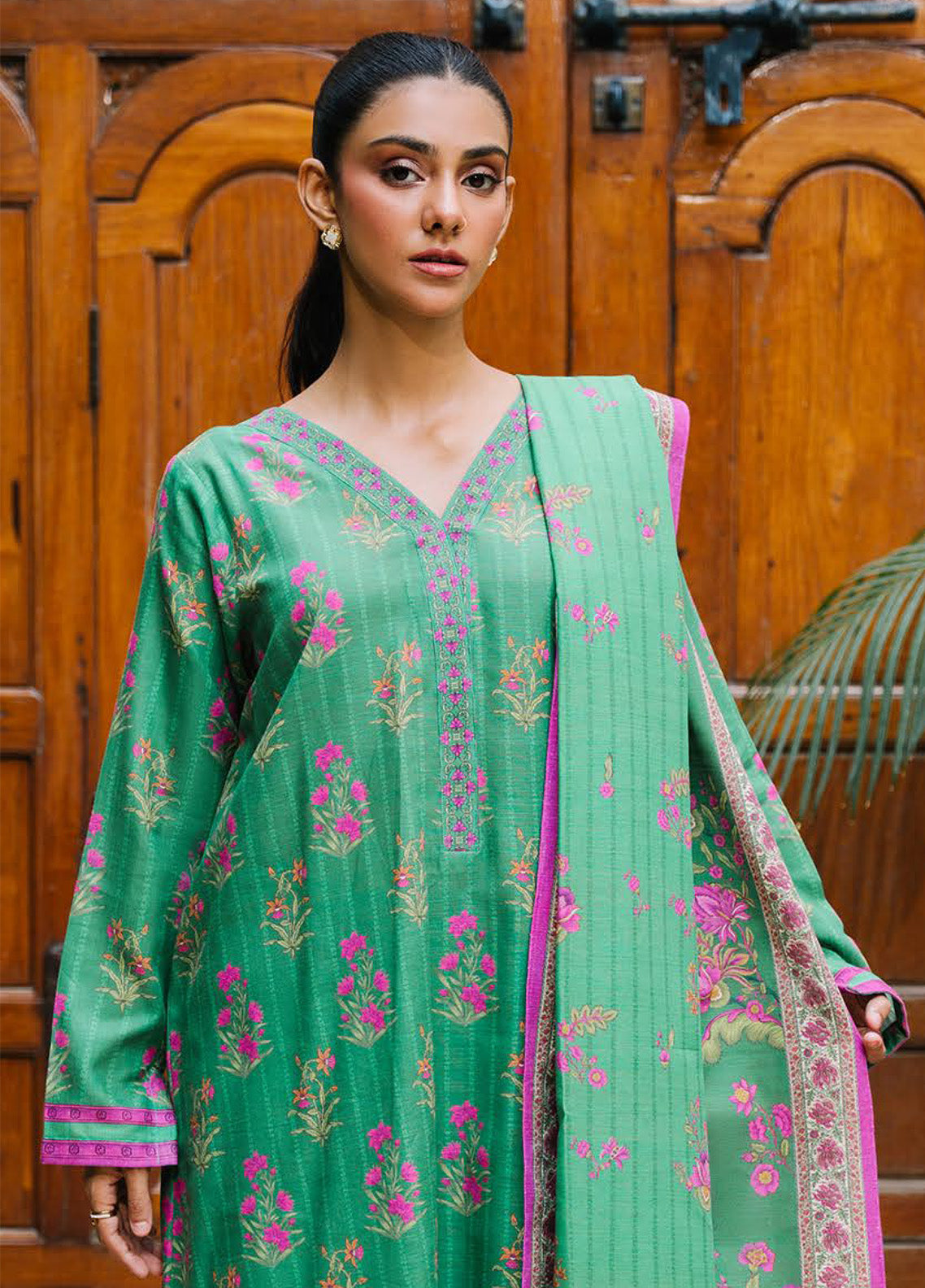 Zellbury Winter Printed Khaddar 2 Piece Unstitched Suit WUW24X20159 Zellbury Winter Printed Khaddar 2 Piece Unstitched Suit WUW24X20159