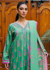 Zellbury Winter Printed Khaddar 2 Piece Unstitched Suit WUW24X20159