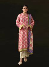 Zellbury Winter Printed Khaddar 2 Piece Unstitched Suit WUW24X20160